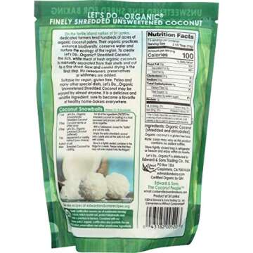 Let's Do Organic, Shredded Coconut, 8 oz