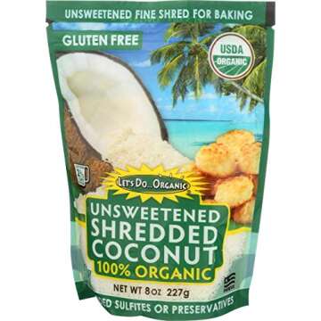 Let's Do Organic, Shredded Coconut, 8 oz