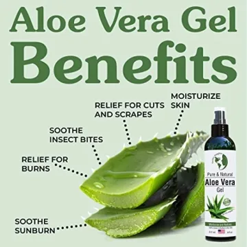 Earth's Daughter Aloe Vera Gel - Pure Organic Skincare Solution
