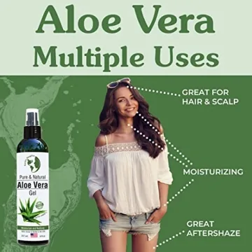 Earth's Daughter Aloe Vera Gel - Pure Organic Skincare Solution