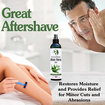 Earth's Daughter Aloe Vera Gel - Pure Organic Skincare Solution