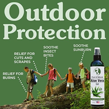 Earth's Daughter Aloe Vera Gel - Pure Organic Skincare Solution