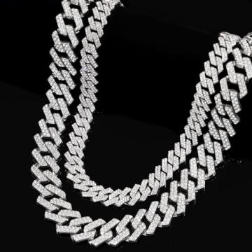 Shopbyskyler Layered Diamond Tennis Chain Set for Women