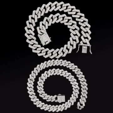 Shopbyskyler Layered Diamond Tennis Chain Set for Women