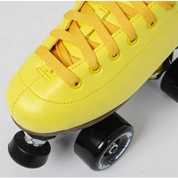 Sure-Grip Girls Golden Hour Outdoor High Top Roller Skate (Size 9)