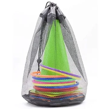 OBTANIM 26 Pcs Colorful Ring Toss Set for All Ages