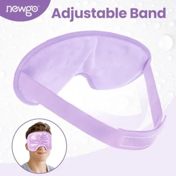 NEWGO Cooling Gel Eye Mask for Puffy Eyes and Stress Relief