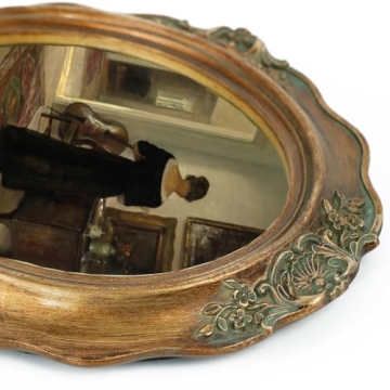 SIKOO Vintage Picture Frame 5x7 Oval Antique Decor