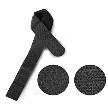 Avantree Pack of 20 Reusable Cord Organizer Keeper Holder, Fastening Cable Ties Straps for Earbud Headphones Phones Electronics Electrical Computer PC Wire Wrap Management, Assorted 3 Size and 5 Color