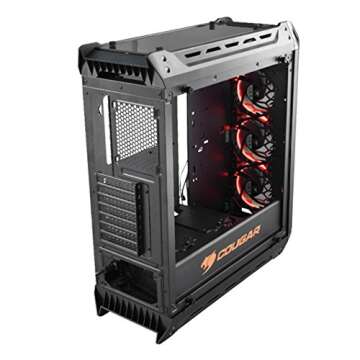 COUGAR Panzer-G - Sleek Tempered Glass Gaming Case