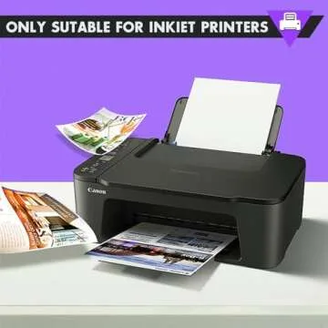 DIYMAG Printable Magnetic Sheets, 32Pcs 8.5 x 11 Inch Flexible Magnet Sheets Matte Non Adhesive Magnetic Paper for Inkjet Printer Photo DIY Crafts