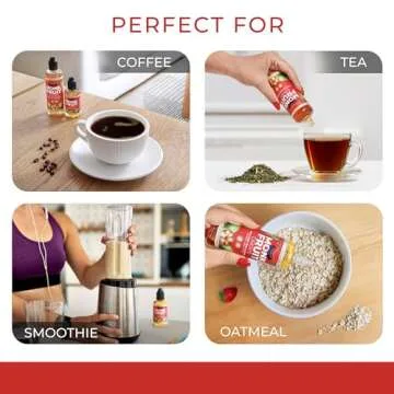 100% Pure Monk Fruit Extract (6 Drops = 1 Tsp of Sugar) Zero Calories, Non-GMO, No Fillers - Liquid Monk Fruit Sweetener No Erythritol by Transparency Foods (1.7oz, 167 servings)