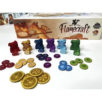 Flamecraft Board Game - Ignite Fantasy Adventures!