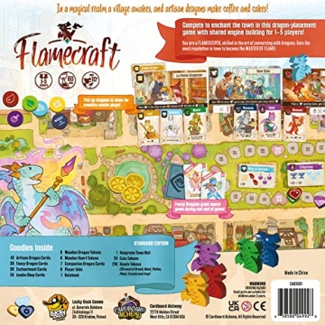 Flamecraft Board Game - Ignite Fantasy Adventures!