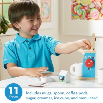 Melissa & Doug Brew and Serve Coffee Maker Set for Kids