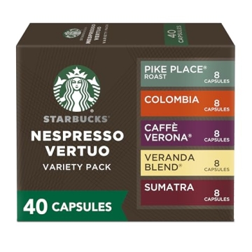 Starbucks Vertuo Coffee Pods Variety Pack 40-count