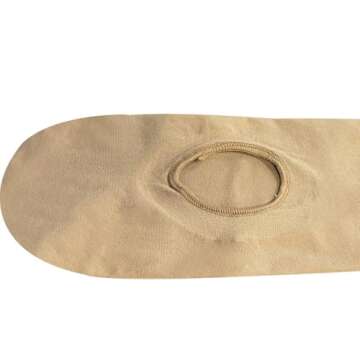 WYHDY Women's Ballet Nude Full Body Dance Tights Transparent and Nude Straps(8D52-05-S/M)