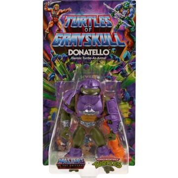 MOTU TMNT Donatello Action Figure with Unique Accessories