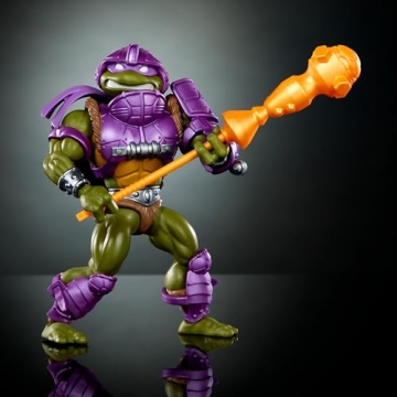 MOTU TMNT Donatello Action Figure with Unique Accessories