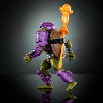 MOTU TMNT Donatello Action Figure with Unique Accessories