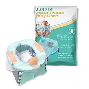 Universal Disposable Potty Liners - 30 Pack for Toddlers & Travel