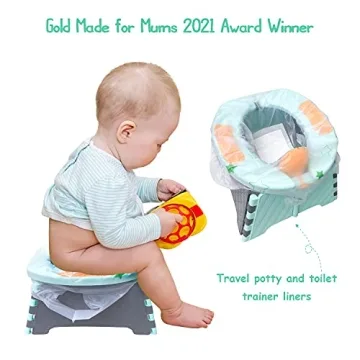 Disposable Potty Liners for Toddlers Travel Hygiene 30 Pack