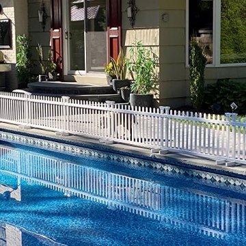 22in H x 44in W Portable Puppy Fence Kit - Freestanding Pet Playpen