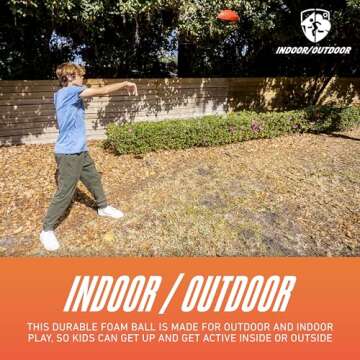 NERF Kids Foam Football - Fun Indoor and Outdoor Sports