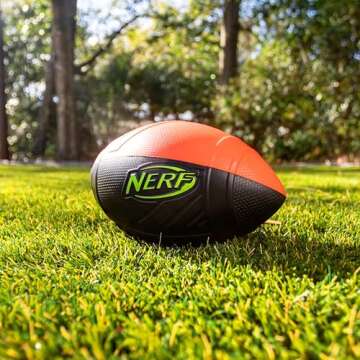 NERF Kids Foam Football - Fun Indoor and Outdoor Sports