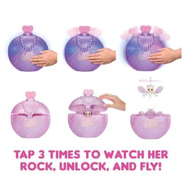 L.O.L. Surprise! Magic Flyers: Sweetie Fly - Hand Guided Flying Doll, Collectible Toy