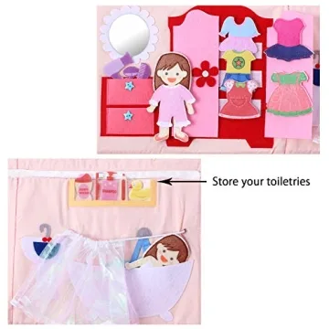LoveLnE Dollhouse Bag - Fun Educational Toddler Toy