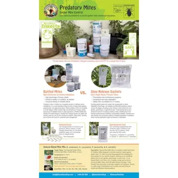 20,000 Live Adult Predatory Mites - Eco-Friendly Pest Control