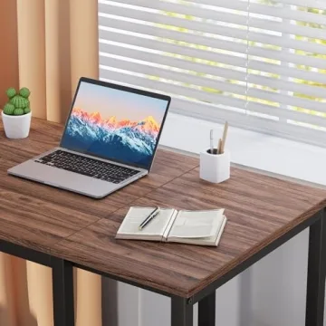 SINPAID 40" Computer Desk with 2 Shelves