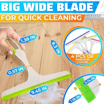 Premium Silicone Squeegee for Streak-Free Cleaning