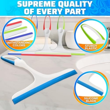 Premium Silicone Squeegee for Streak-Free Cleaning