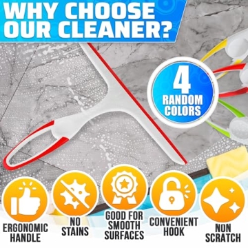 Premium Silicone Squeegee for Streak-Free Cleaning