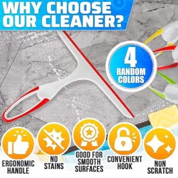 Premium Silicone Squeegee for Streak-Free Cleaning