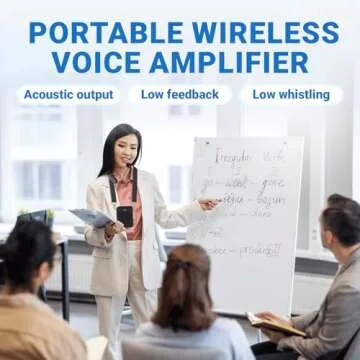 Portable Voice Amplifier Headset for Teachers and Events