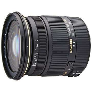 Sigma 17-50mm f/2.8 EX DC OS HSM FLD Large Aperture Standard Zoom Lens for Canon Digital DSLR Camera...