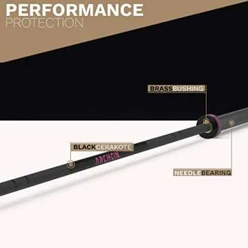 Archon Women's CERAKOTE Needle Bearing Olympic Barbell