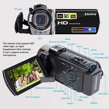 Kimire Full HD Digital Video Camera Recorder
