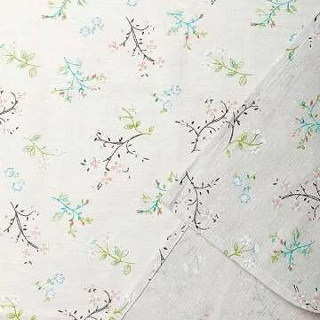 Stylish 60" Pastoral Round Tablecloth for All Occasions