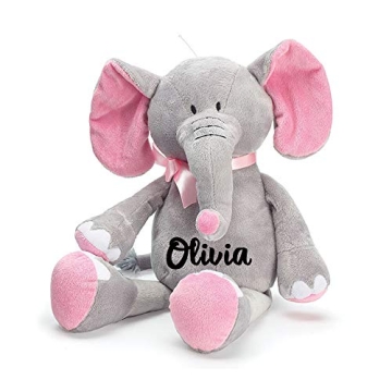 Burton & Burton Personalized Baby Elephant Plush Toy