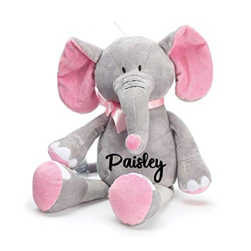 Burton & Burton Personalized Baby Elephant Plush Toy