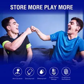 Silicon Power 2TB Portable Hard Drive A62 for Gaming & More