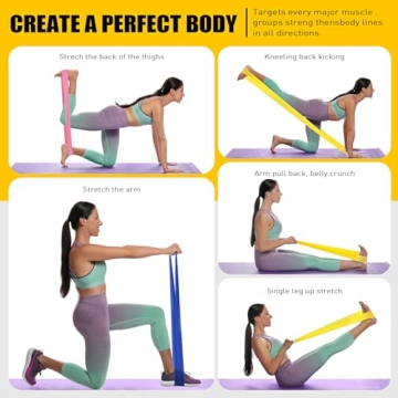 Resistance Bands for All Levels - Durable & Versatile