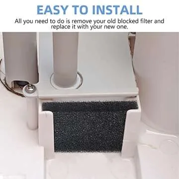 21 Pack Pump Filter Sponge for AeroGarden Compatible Systems