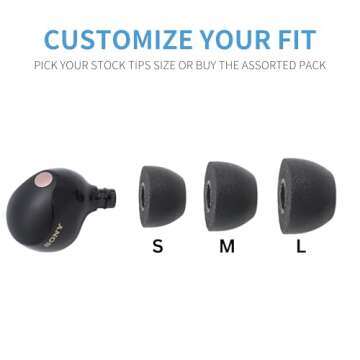 Comply Comfort Earbud Tips for Sony Wireless | Secure Fit