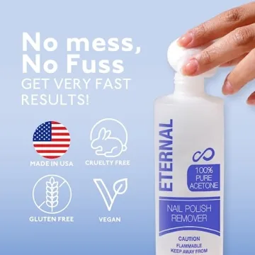 Eternal Pure Acetone for Effortless Nail Polish Removal