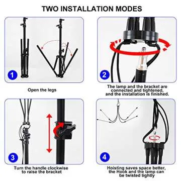 WTINTELL Full Spectrum LED Grow Light for Indoor Plants